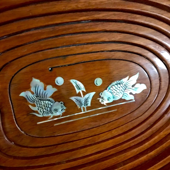 Fruit 🍎 🍇 wooden bowl - Picture 4 of 7